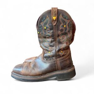 Justin Original Work boots Women’s 7B WKL4664 CompToe Western EH Rated Leather